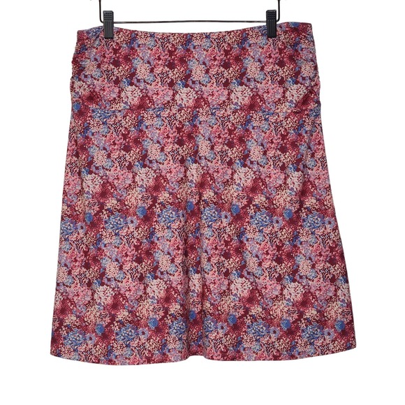 Patagonia Seabrook Skirt Fernai Floral Petra Pink Size L 50+ UPF Sun Protection - Picture 5 of 11